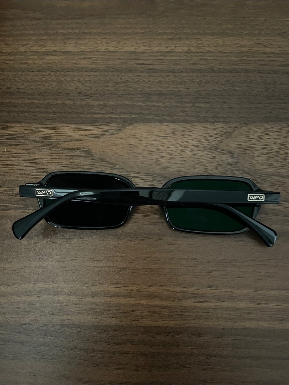 Black Rectangular Women's Sunglasses Ayla - WMP